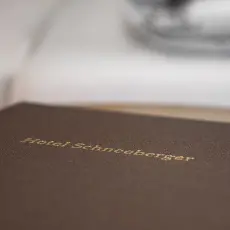 Speisekarte Hotel Schneeberger